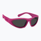 Polaroid PLD 2165/S matte fuchsia/grey polarised sunglasses