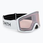 Ski goggles Smith Tribute white/ignitor mirror