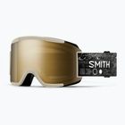 Ski goggles Smith Squad chalk space invader/chrpsunblackgoldmirror/clear