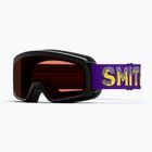 Children's ski goggles Smith Rascal Jr S2 black donuts/rc36 rose copper antifog