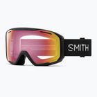 Ski goggles Smith Blazer S1-S2 black/photochromic red sensor mirror