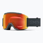 Ski goggles Smith Squad S2 slate/chromapop everyday red mirror