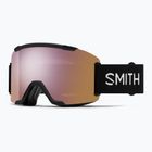 Ski goggles Smith Squad S2 black/chromapop everyday rose gold mirror