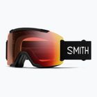 Ski goggles Smith Squad S3-S1 black/chromapop pro photochromic red mirror