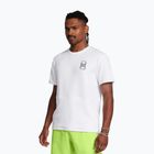 Men's Under Armour Run Anywhere SS T-shirt white/morph green/black