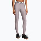 Under Armour HeatGear tetra gray/white women's training leggings