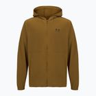 Under Armour Vibe Woven Windbreaker men's training jacket coyote/black