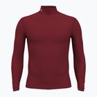 Men's Under Armour Elite Mock CG cardinal/metallic silver longsleeve