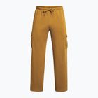 Men's training trousers Under Armour Project Rock Icon Fleece yellow ochre/silt