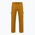 Men's training trousers Under Armour Project Rock Icon Fleece yellow ochre/silt