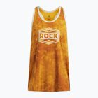 Under Armour Project Rock Racer golden yellow/silt men's training tank top