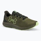 Men's Under Armour Charged Pursuit 3 Big Logo running shoes marine from green/baroque green