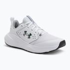 Men's training shoes Under Armour Commit 4 white/mod gray/forest green