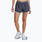 Women's training shorts Under Armour Tech Play Up 2in1 downpour gray / harbor blue / harbor blue