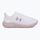 Women's running shoes Under Armour Charged Pursuit 4 white/white/purple prime