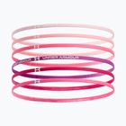 Children's headband Under Armour Mini Elastic 6 pcs. prime pink/white