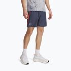 Men's running shorts Under Armour Launch 7" downpour gray / fire / reflective