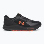 Men's running shoes Under Armour Charged Bandit Trail 3 black/black/fire