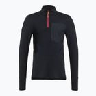 Men's running top Under Armour Trail Run Quarter Zip black/reflective