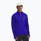 Men's running top Under Armour Trail Run Quarter Zip royal/reflective