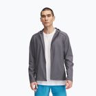 Men's running jacket Under Armour Storm Run Hooded castlerock/jet gray/reflective