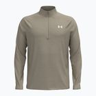 Men's sweatshirt Under Armour Tech Textured 1/2 Zip city khaki/black