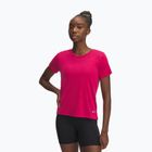 Women's running T-shirt Under Armour UA Launch Camo shaded fuchsia/reflective