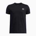 Children's T-shirt Under Armour Sportstyle Left Chest black