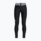 Children's training leggings Under Armour HeatGear white/black