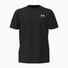 Men's training T-shirt Under Armour Icon Heavyweight Tee Taping black/white