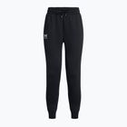 Women's trousers Under Armour Icon Fleece Jogger black/black/white