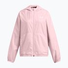 Children's wind jacket Under Armour Sport Windbreaker pink