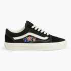 Vans Old Skool black floral shoes