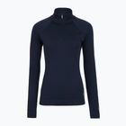 Women's thermal sweatshirt Smartwool Classic Thermal Merino Base Layer 1/4 Zip Boxed deep navy