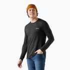 Men's longsleeve Smartwool Merino Hemp Blend Gear Up Graphic black heather