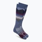 Women's ski socks Smartwool Ski Targeted Cushion Pattern OTC nightfall blue