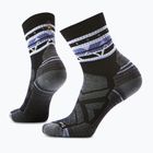 Women's socks Smartwool Hike Light Cushion Zig Zag Valley Mid Crew black