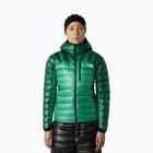 Women's down jacket The North Face Summit Breithorn Hoodie nebula green/evergreen