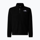 Children's fleece sweatshirt The North Face Teen Glacier 1/4 Zip black
