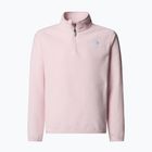 Children's fleece sweatshirt The North Face Teen Glacier 1/4 Zip pale blossom