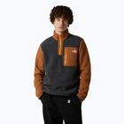 Men's sweatshirt The North Face Yumiori 1/4 Zip asphaltgrey/burntumber/summitgold