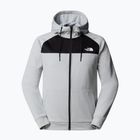 Men's sweatshirt The North Face Reaxion Fleece Full Zip Hoodie high rise grey light heather