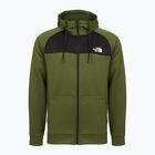 Men's sweatshirt The North Face Reaxion Fleece Full Zip Hoodie woodland green/black