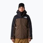Women's ski jacket The North Face Namak Insulated black/smokey brown
