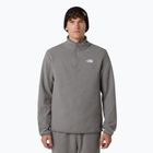 Men's fleece sweatshirt The North Face Glacier Fleece 1/4 Zip mid grey heather