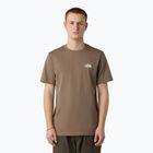 Men's T-shirt The North Face Simple Dome mocha brown