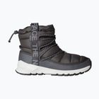 Women's snow boots The North Face Thermoball Lace Up WP anthracite grey/white ash