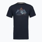 Men's T-shirt Smartwool Peak Bagger Active SS Graphic Tee navy