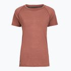 Women's thermal T-shirt Smartwool Active Ultralite mocha