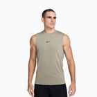 Men's training t-shirt Nike Pro Dri-Fit Sleeveless Top light army/black